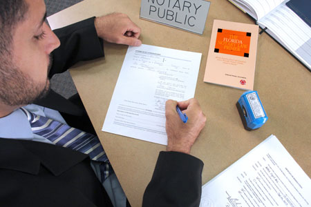 Quiz: Completing Notary certificate wording